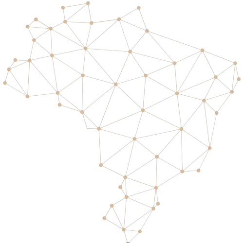 Mapa do Brasil - Atendimento Nacional